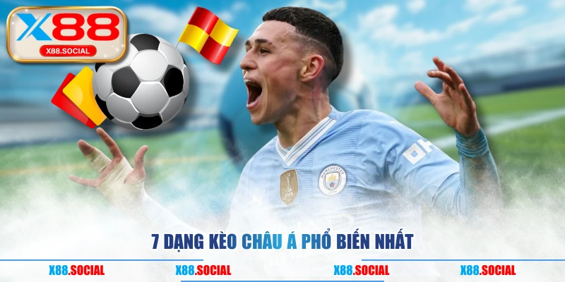 7 dạng kèo Châu Á phổ biến nhất