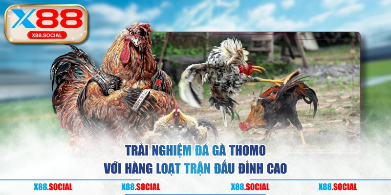 Trải Nghiệm Đá Gà Thomo Với Hàng Loạt Trận Đấu Đỉnh Cao